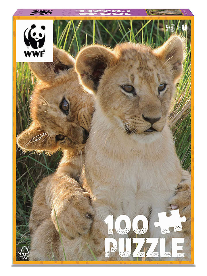 ambassador 100tlg. Puzzle "Löwenjungen" - ab 5 Jahren - onesize