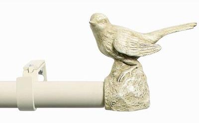 Meriville 1-Inch Diameter Single Window Treatment Curtain Rod