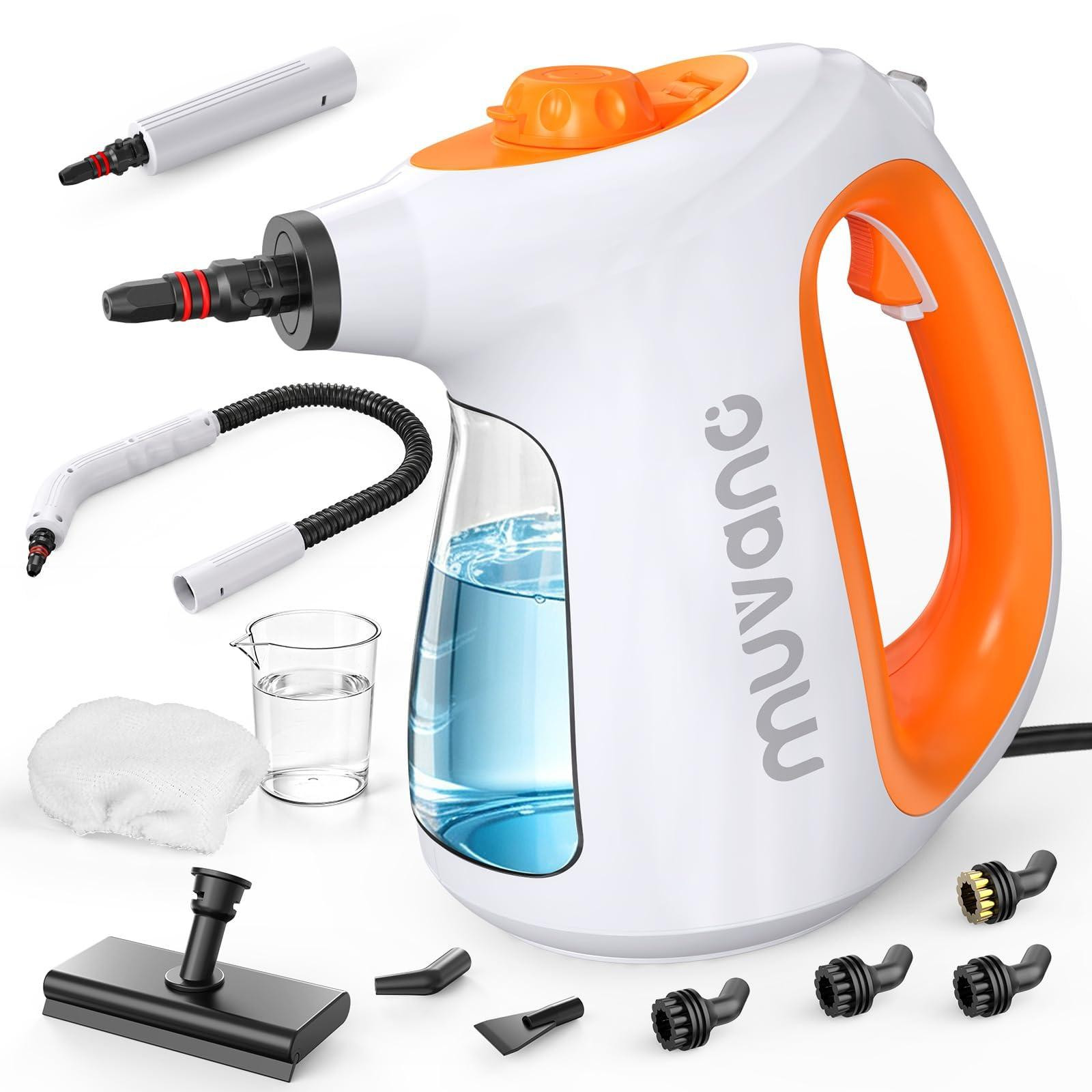 Selius Handstoomreiniger met 1300 W vermogen, 550 ml waterreservoir en 3 bar stoomdruk voor keuken en badkamer