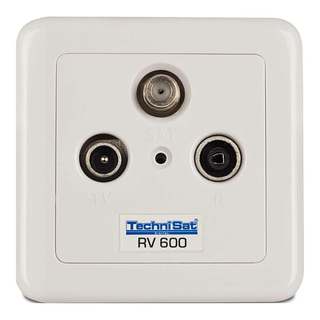 TechniSat SAT-Durchgangsdose RV600-10 (0000/3180)