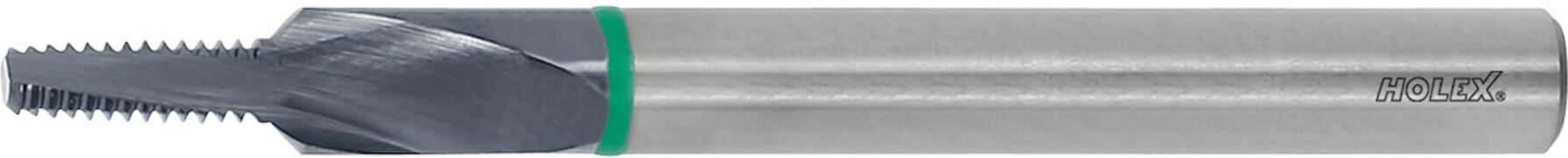 HOLEX Schaft-Gewindefräser 2 × D Gewindegröße M3 (139651 M3)