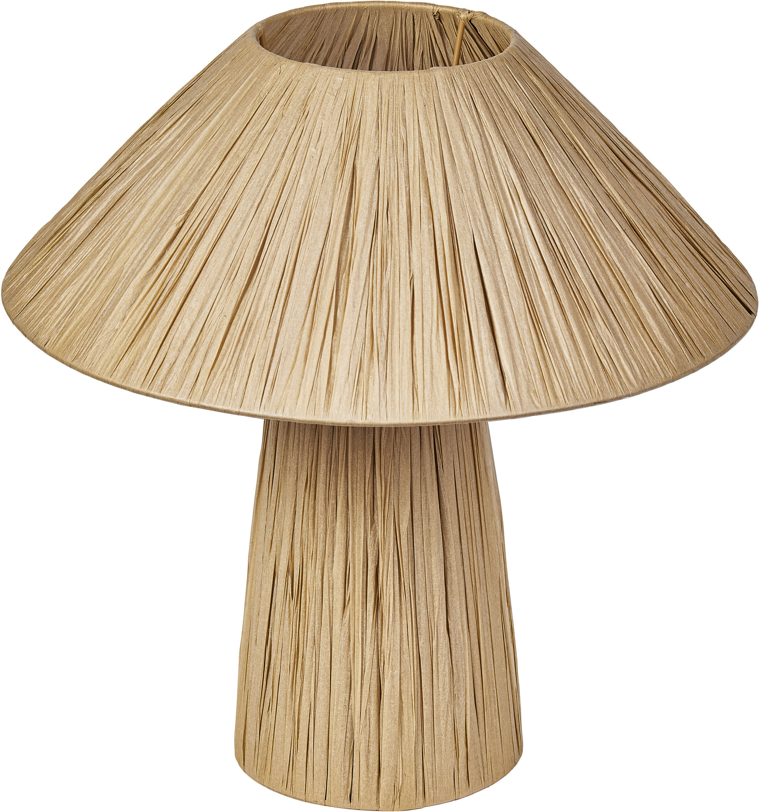 Ledvance Decor Bambus-Papierhütte Tisch 1xe27 Braun