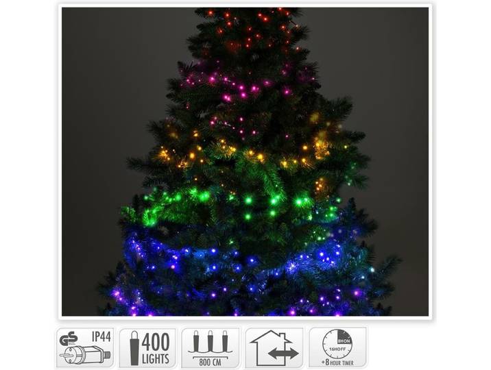Led cluster 400 lamps multicolour