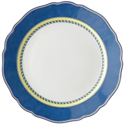 Hutschenreuther Mantova, Teller, Weiss, Blau