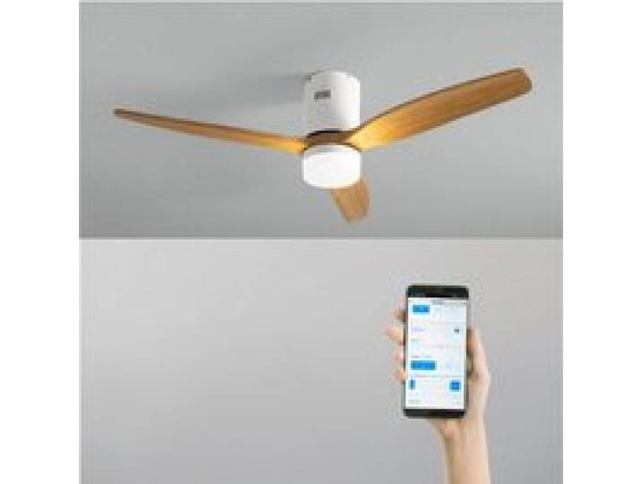 Ventilateur de plafond - Create - WIND CALM NATURAL WOOD - Silencieux - Bois - LED