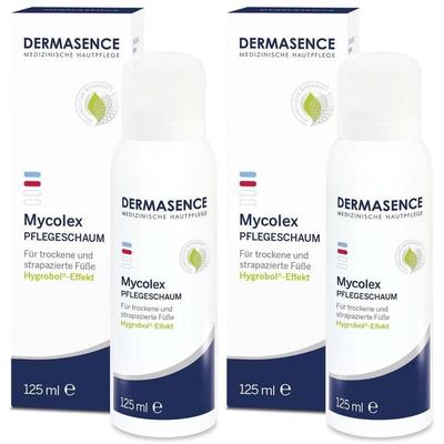 Dermasence Mycolex Pflegeschaum 2x 2x125 ml Schaum