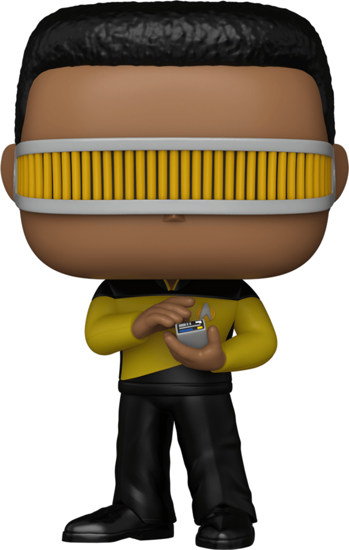 Funko Pop! Star Trek: The Next Generation Geordi LaForge Vinyl Figure, 10.2 cm, Funko