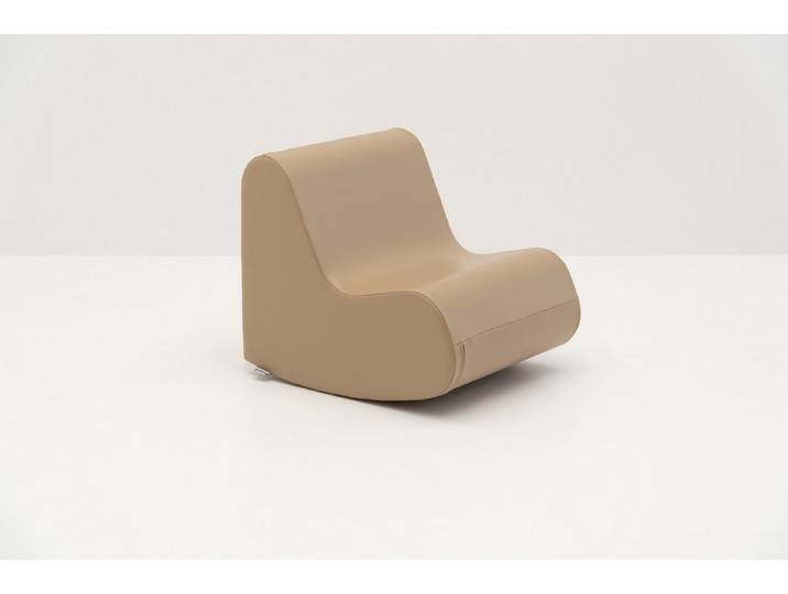 IGLUSoftplay Rocking Chair Soft Play Pouf weicher Kinder-Schaukelstuhl Spielbauklötze, Soft Play Möbel, sensorische Entwicklung, Grobmotorik, BPA-frei