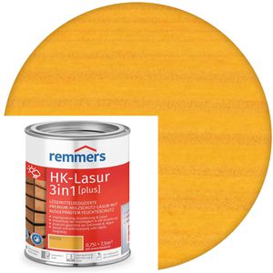 Remmers Holzlasur HK-Lasur 3in1 plus, 0,75l, außen, wetterfest, kiefer