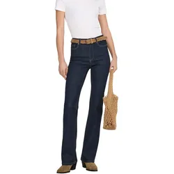 ONLY Wauw Jeans mit Schlag in Rinse-Waschung-M-L30