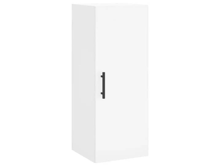 Armoire murale suspendue design 34 x 34 x 90 cm bois blanche