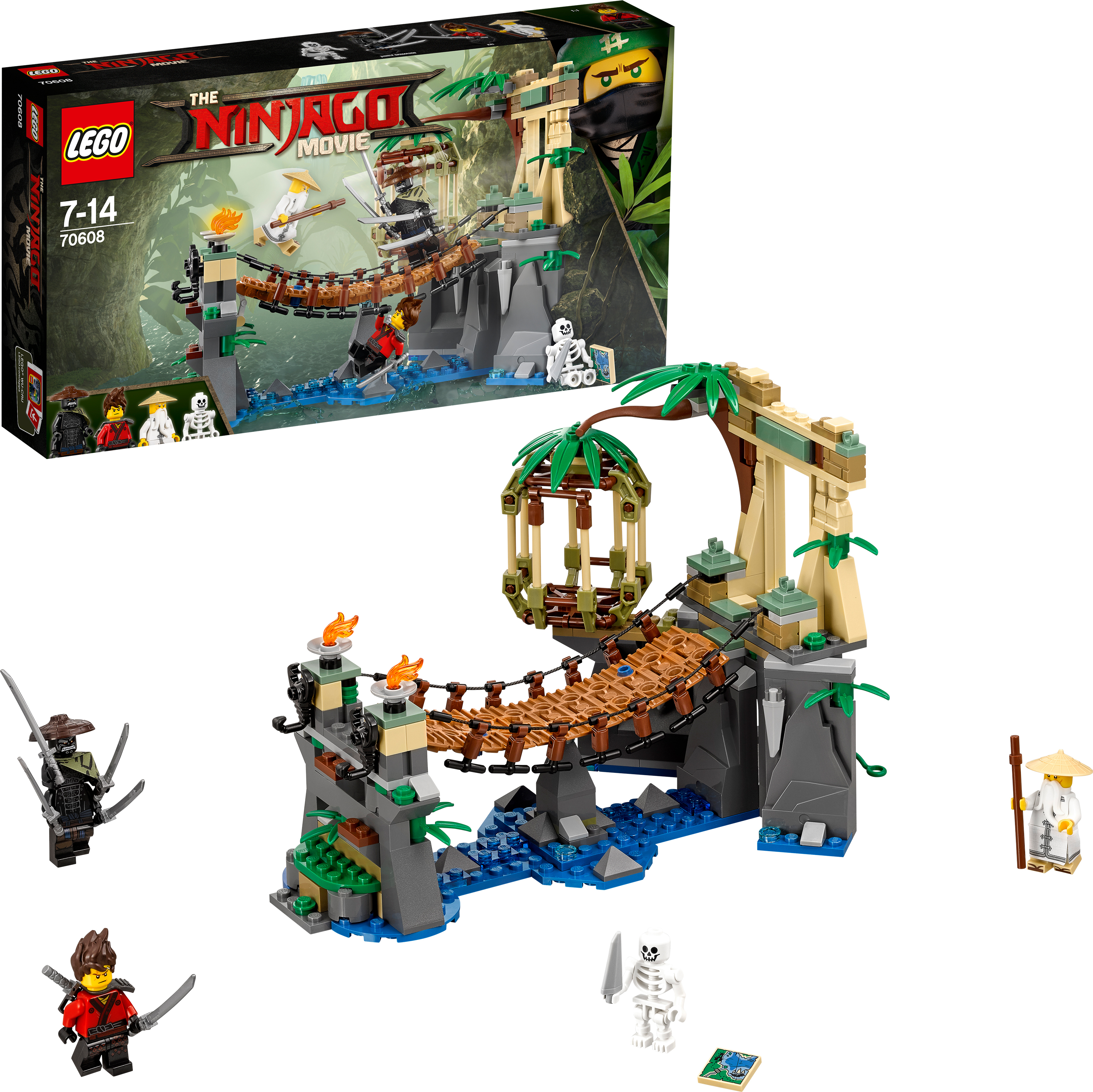 LEGO NINJAGO Meister Wu's Wasser-Fall 70608