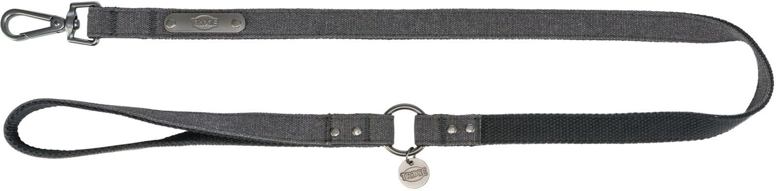 TRIXIE CityStyle Leine, schwarz, M–L