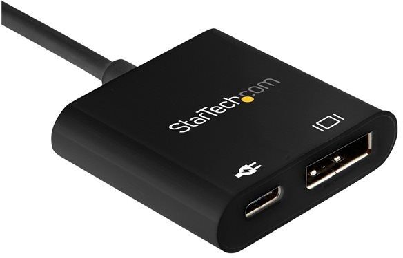 Startech.com usb-c to displayport adapter power delivery 8k 30hz hbr3 usb type c