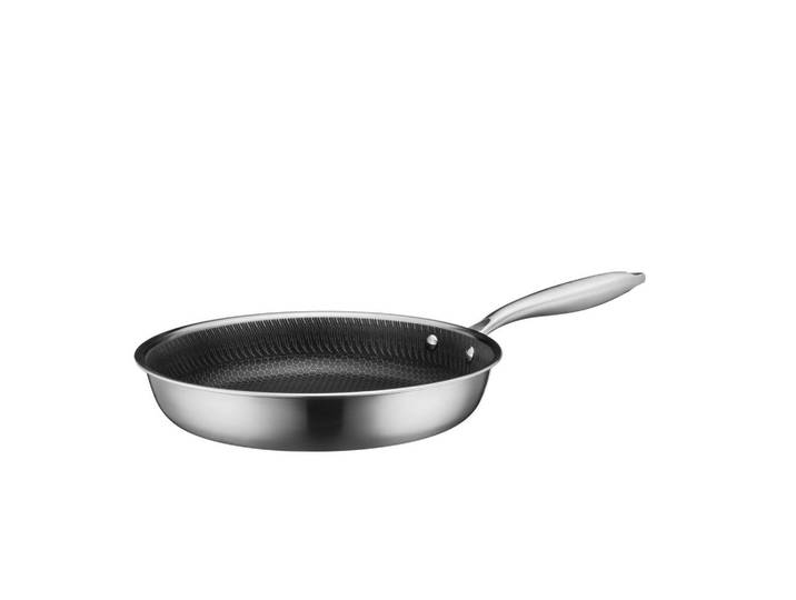 Mäser Bratpfanne, Schwarz, Silberfarben, Metall, 2,8 l, rund, 5.5 cm, antihaftbeschichtet, Kochgeschirr, Pfannen, Bratpfannen