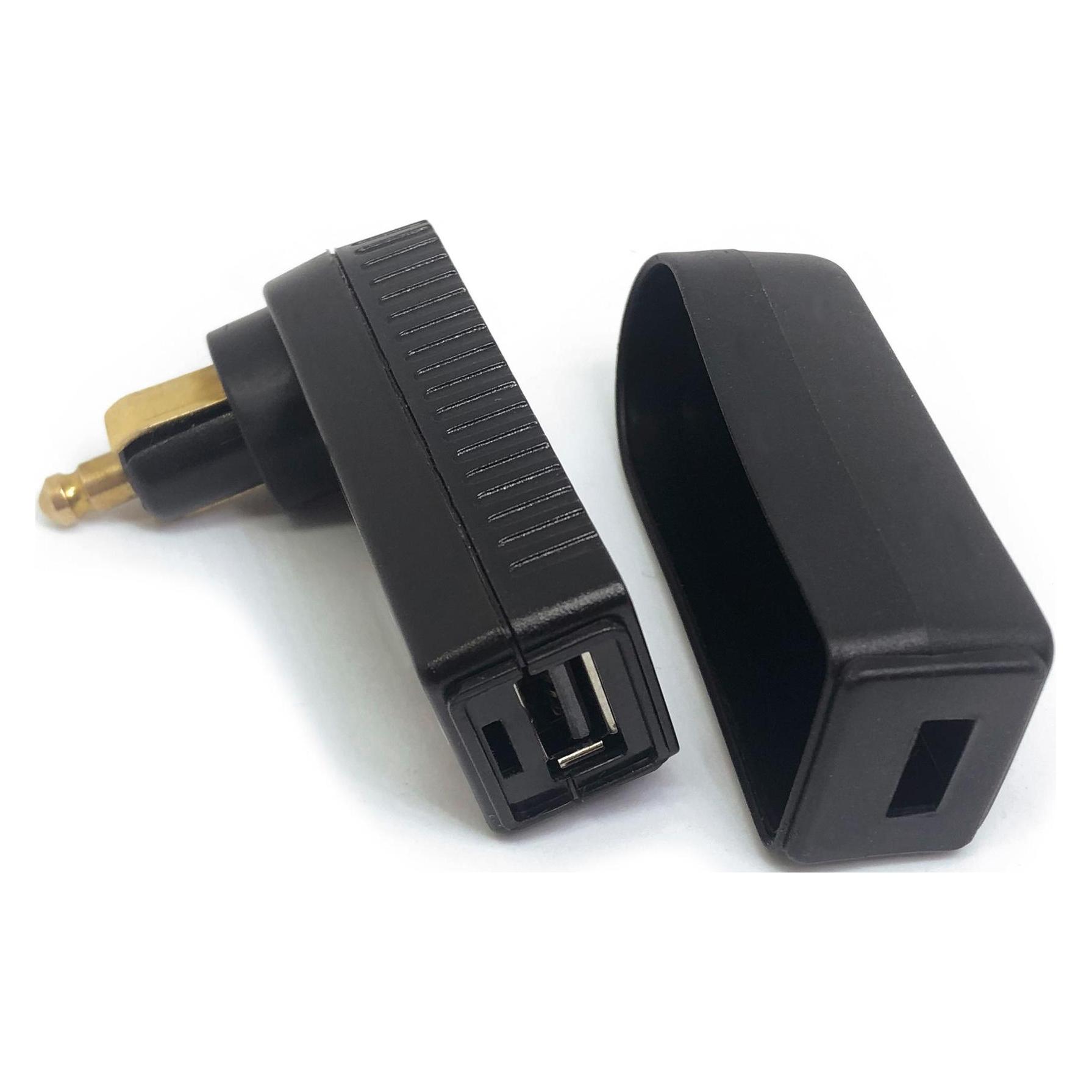 BAAS Kfz Steckverbinder USB lader 3A QC mit Spritzschutz (USB9)