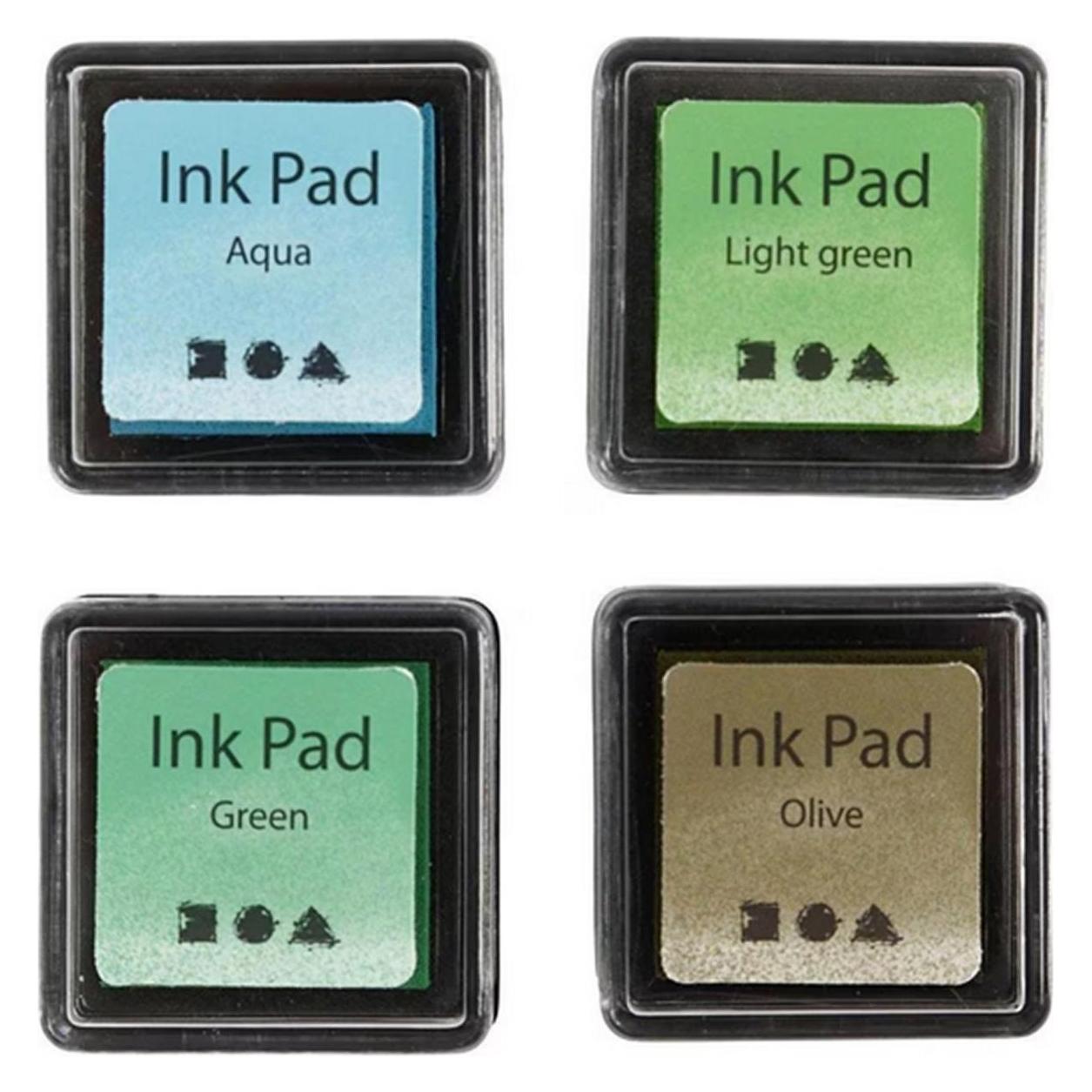 Creativ Company Stempelkissen Ink Pad Blau, Grün (285343)