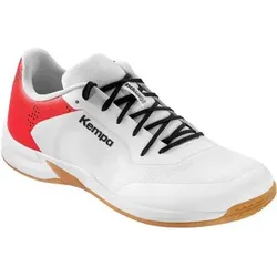 KEMPA Hallen-Sport-Schuhe Kourtfly Three, Größe 6.5 in Weiß Weiß