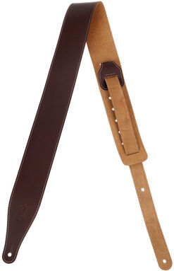 Levys "CL Leather Strap 2,5" DBR" Dunkel Braun