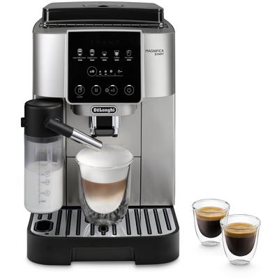 DE'LONGHI Kaffeevollautomat "Magnifica Start Milk ECAM220.80.SB - 5 Rezepte, perfekter Milchschaum", schwarz, B:24cm H:35cm T:44cm, Kaffeevollautomaten, Für cremigen Barista-Milchschaum – auch für pflanzliche Alternativen, Kaffeevollautomat, Topseller