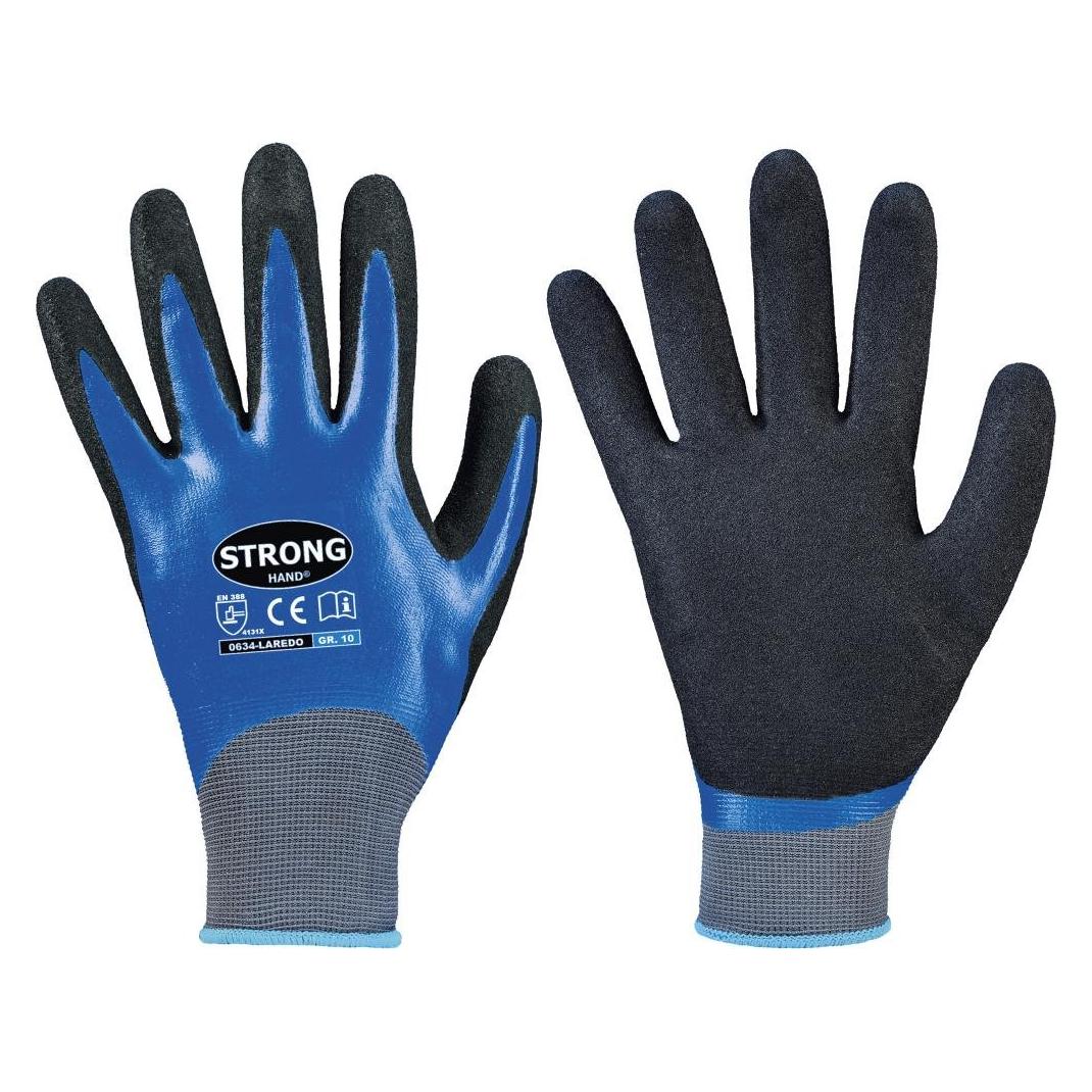 Opti Flex Strickhandschuh Laredo, Nitril, Gr.9 (9) (4025888247473)