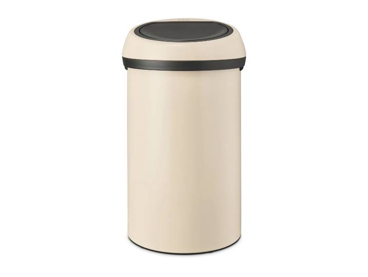 Brabantia Touch Bin Treteimer rund 60 Liter Soft Beige