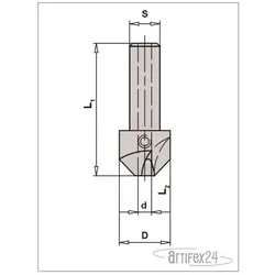 AKE SENKER HW 4mm S=10x30mm - 10005951