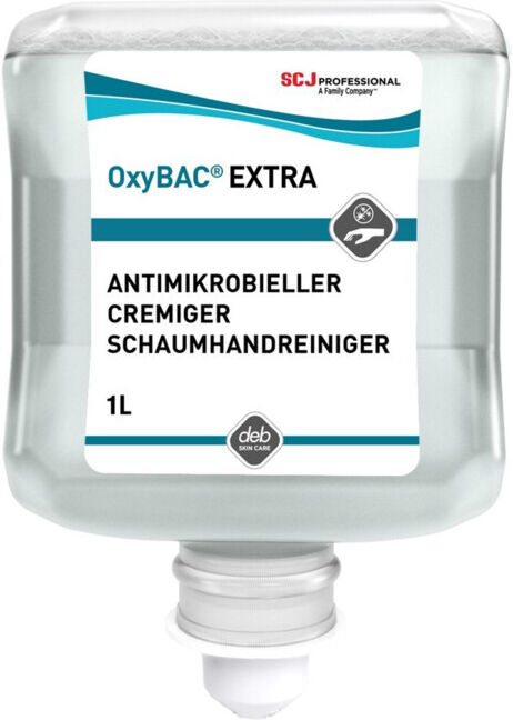 Stoko OxyBac Extra Nettoyant Mousse Antimicrobien pour Mains 1 l Cartouche ; SC Johnson Professional (OXYEX1LFR)