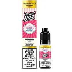 Dinner Lady Bar Raspberry Tart NicSalt Liquid 10ml / 20mg