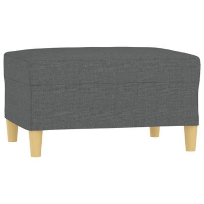 vidaXL Fußhocker Dunkelgrau 70x55x41 cm Stoff