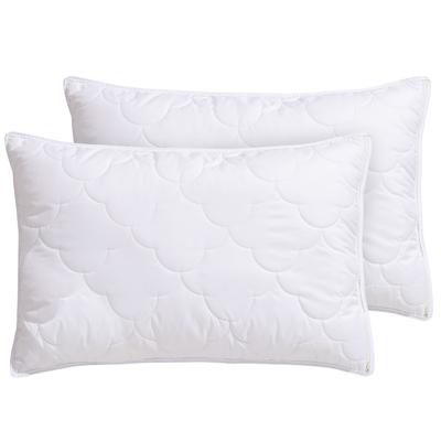 Microfaserkissen OTTO HOME "Mondschein, Kopfkissen 1-tlg. oder 2-tlg. 40x80 oder 80x80 cm", weiß, B:60cm L:40cm, Bezug: 100% Polyester. Füllung: 100% Polyester, Kopfkissen, Kissen, allergiker geeignet (für Hausstauballergiker)