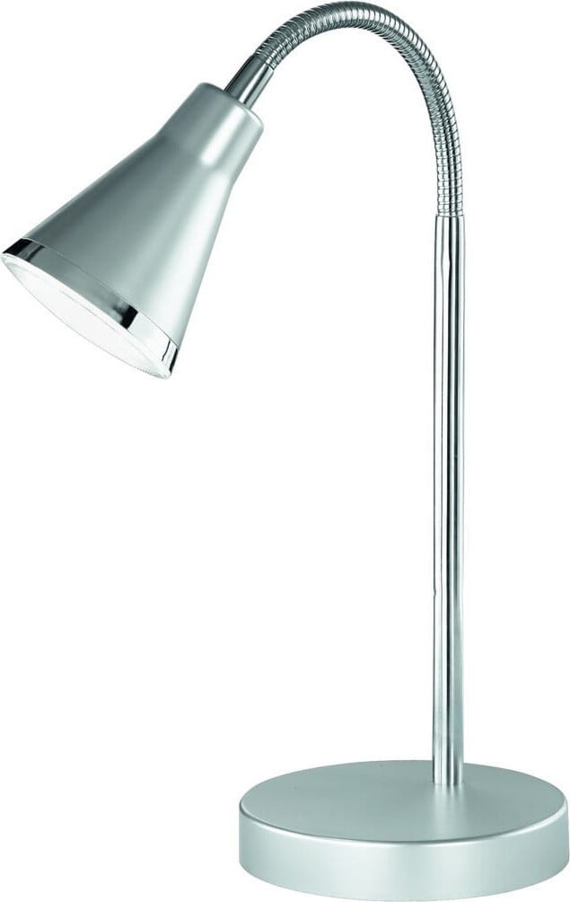 TRIO LED-tafellamp ARRAS, titaniumkleur