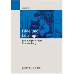 Fälle und Lösungen zum Eingriffsrecht Brandenburg, Fachbücher von Viktor Nerlich
