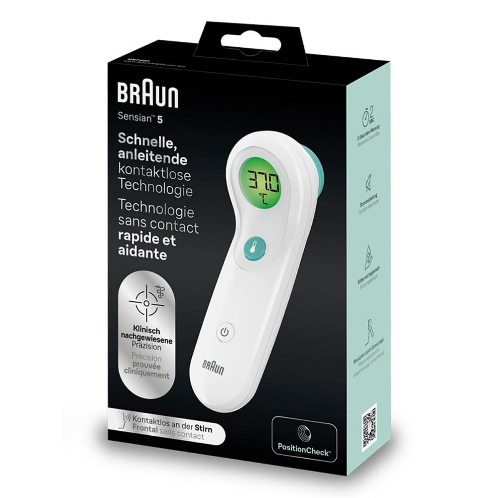 KAZ Europe SA Braun No Touch+touch Stirnthermometer 16851208