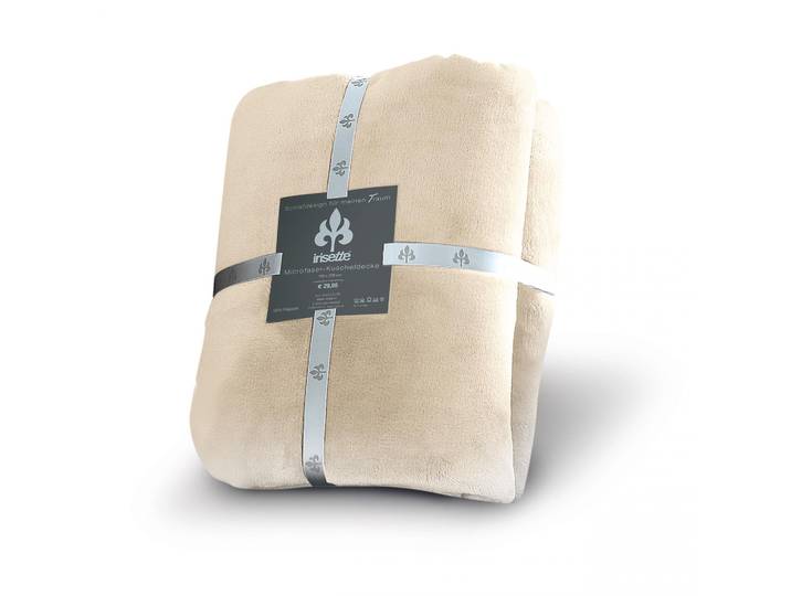 Wohndecke IRISETTE Relax 8900 , beige (sand), B:150cm L:200cm, Kunstfaser, Wohndecken, Wohndecke, kuschelig weich und pflegeleicht