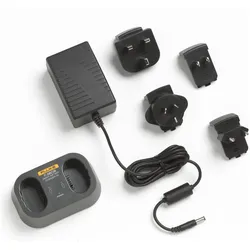 Fluke FLK-TI-SBC3B Ladestation für T, Messtechnik, Schwarz