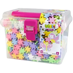 Meli Minis Pastell-Bausteine Reisebox, 1100 Stück.