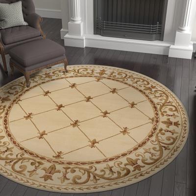 Alise Rugs Soho Traditional Scroll Indoor Area Rug