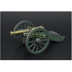 Hauler Napoleonic cannon-Gribeauval 8-pounder