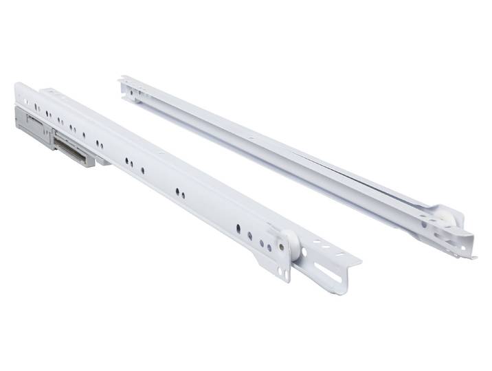 Hettich Rollschubführung Teilauszug Weiss 500 mm