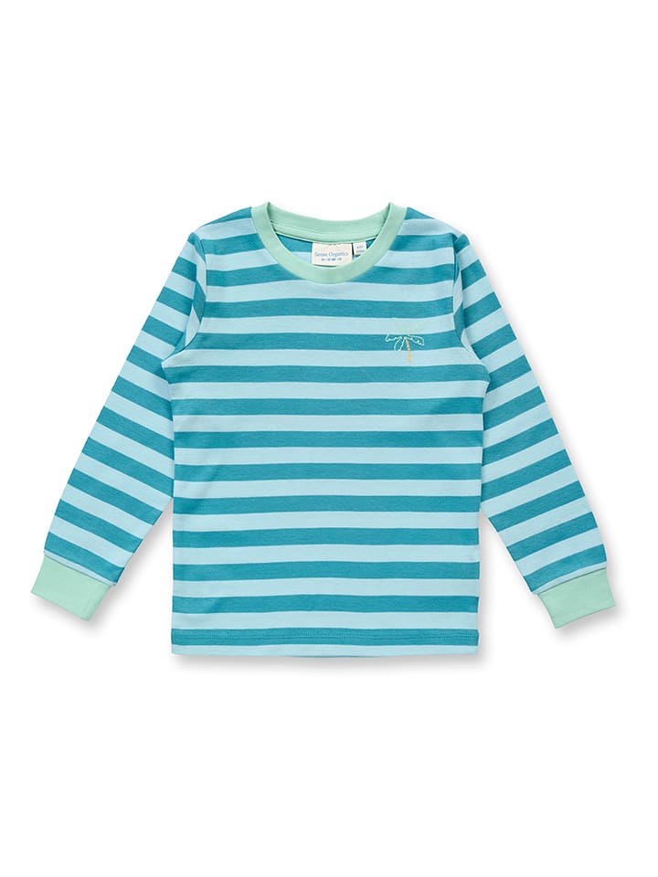Sense Organics Pyjama "John" in Hellblau - 98