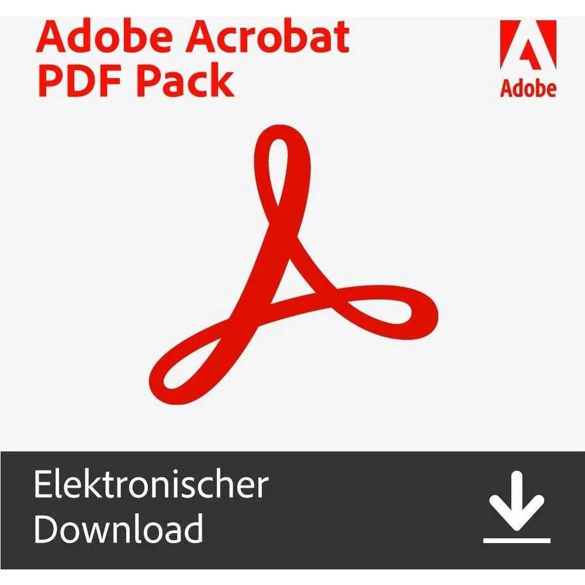Adobe Acrobat PDF Pack 1Y ESD Download Code - Software - Desktop Publishing