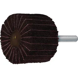 Fächerschleifer Ø50xH30mm K.80/AMED Kombi Vlies/Korund Schaft-D.6mm TECWERK