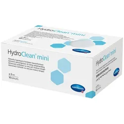 HYDROCLEAN mini Kompressen 3 cm rund steril 10 St