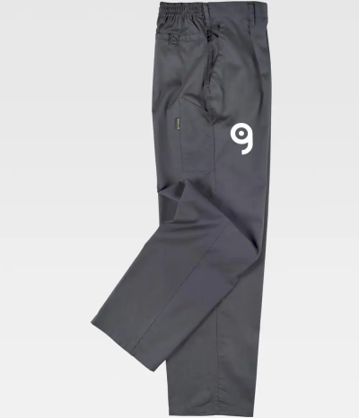 Pantalone da lavoro industriale, elastico e multitasche Personalizzate o neutre Workteam
