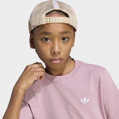 T-Shirt ADIDAS ORIGINALS "REGULÄR GESCHNITTEN", Jungen, Gr. 164, magmau, Obermaterial: 100% Baumwolle, Rundhals, Shirts T-Shirt