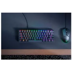 Razer Huntsman Mini (DE, Kabelgebunden), Tastatur, Schwarz