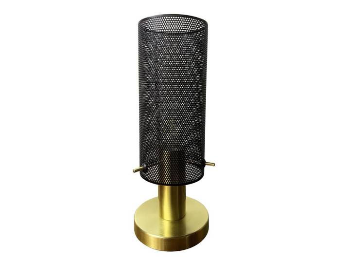 Light Prestige Tirana Tischleuchte E27 Metall Schwarz