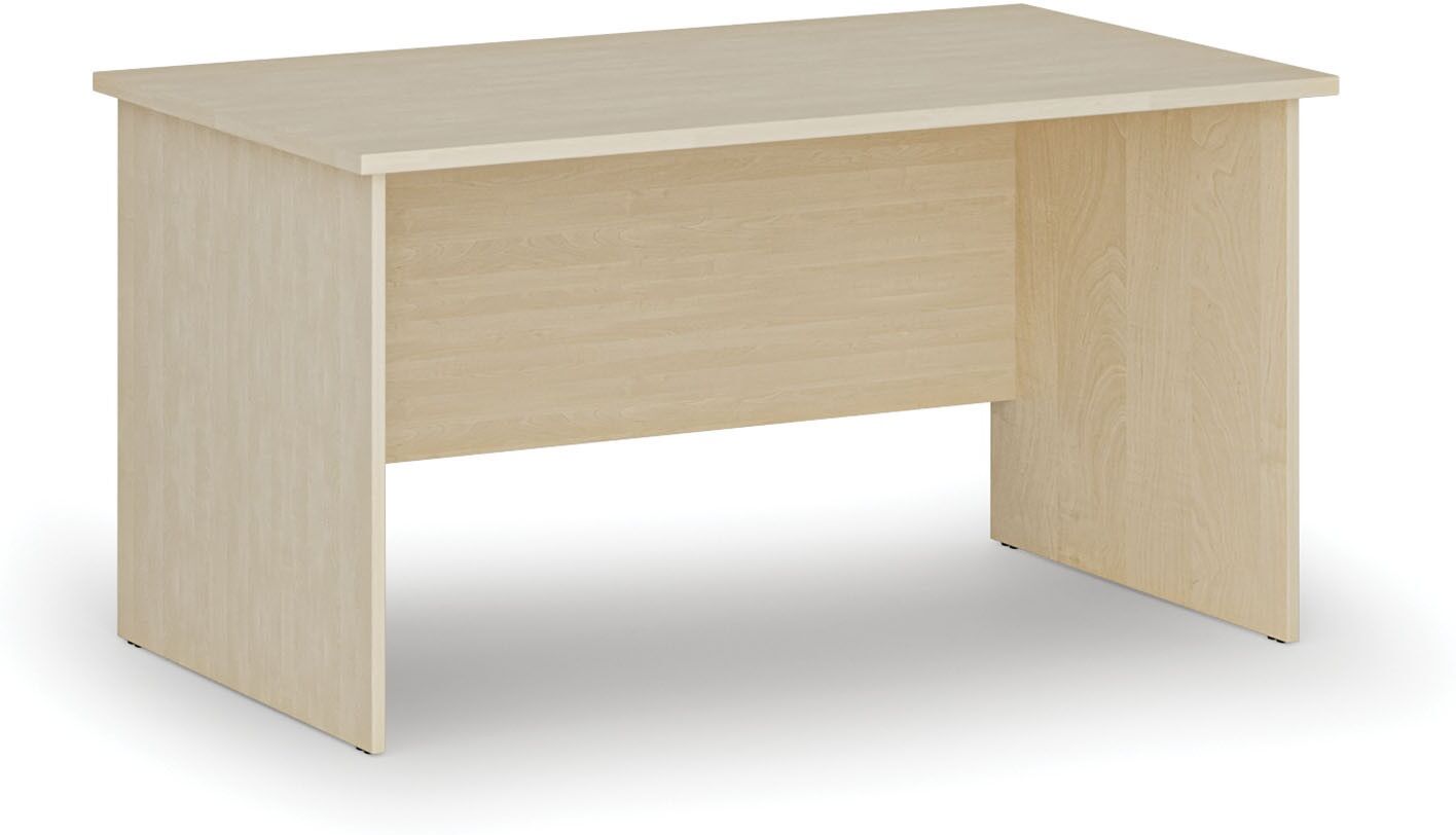 B2B Partner Bürotisch PRIMO WOOD, 140x80 cm, Birke
