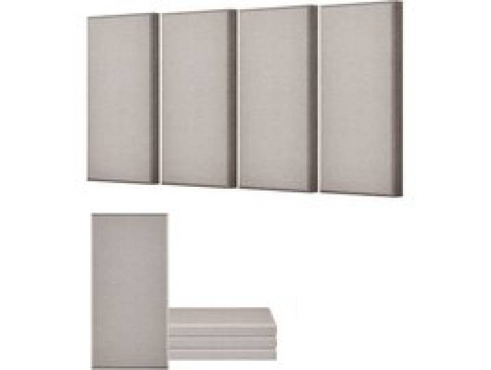 VEVOR Panneau Acoustique Mural Autocollant, Lot de 4, Panneaux Insonorisants Muraux en Fibre de Verre 60x30x5 cm, Isolation Phonique pour Home Cinéma, Studio, Bureau, Salle de Réunion, Couleur Camel